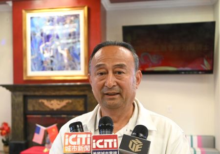 奉商美国总会主席朱俊英讲话