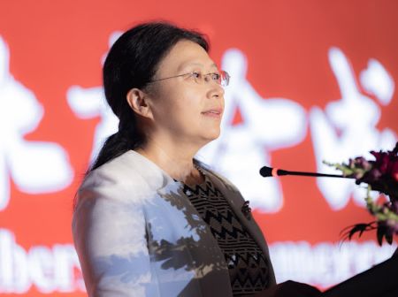梁艳敏参赞致辞