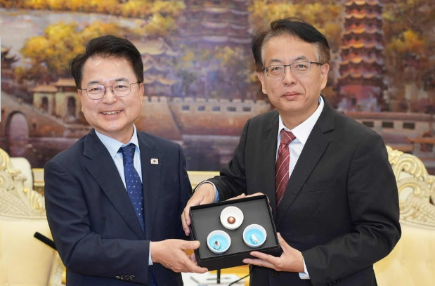 中国常州市政府代表团访问韩国春川市