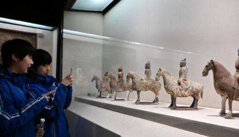 探访河北博物院 感受燕赵千年马韵