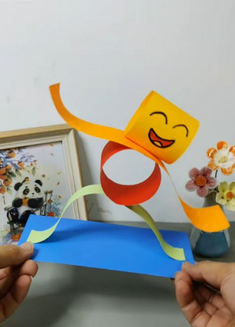 让我们一起摇摆~~用几张纸条就能快乐一整天